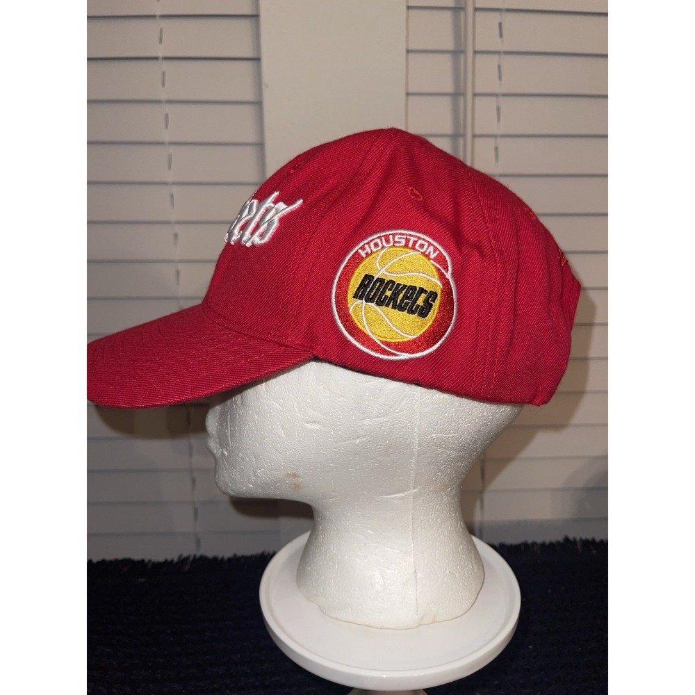 Houston Rockets Mitchell And Ness SnapBack Red - Picture 2 of 11